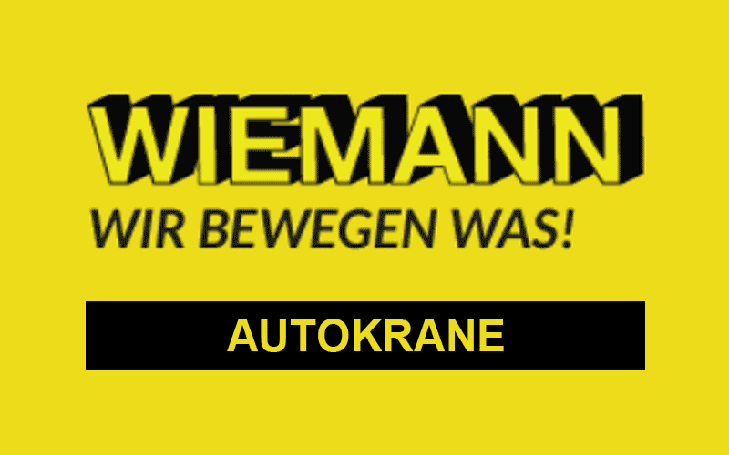 Wiemann Autokrane ist mit 80 Autokranen, Raupenkranen und Nutzfahrzeugen für unterschiedliche Einsatzbereiche tätig.